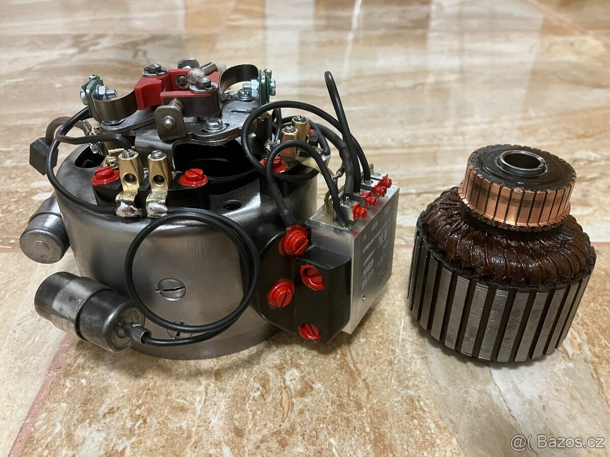 Jawa pérák 350/18 - zapalování po GO - 8