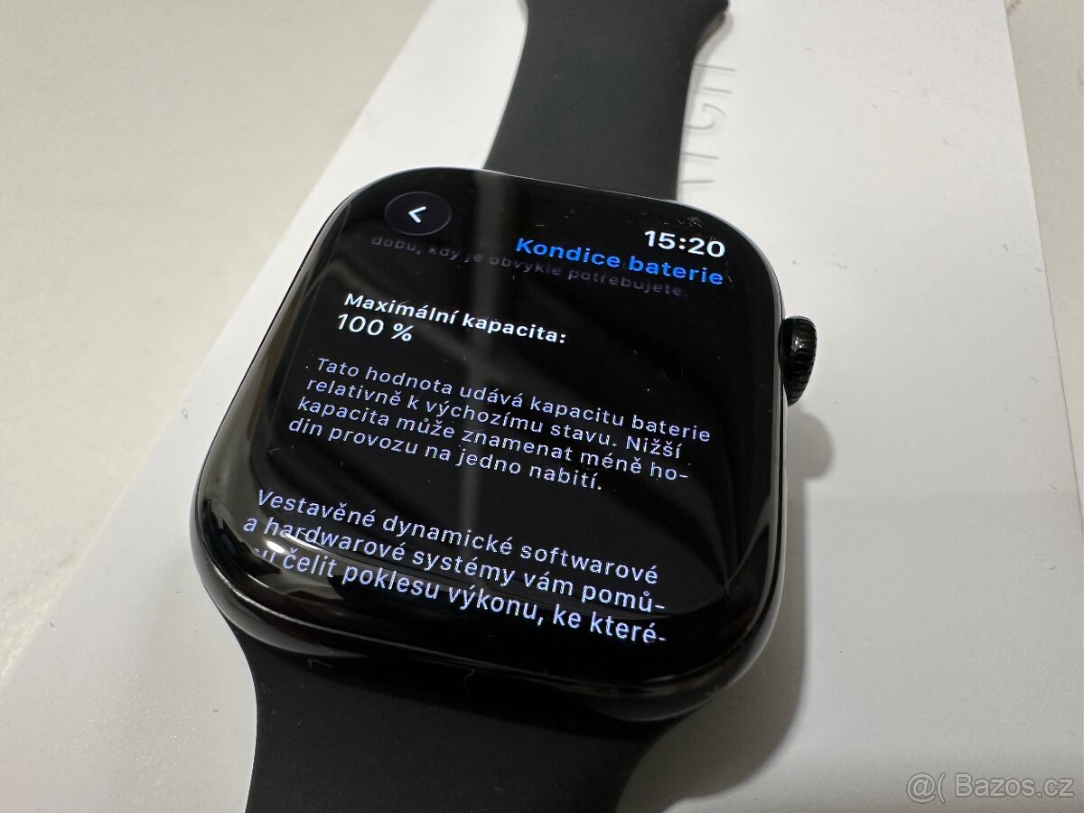 Apple Watch 10 46mm - TOPSTAV - záruka 08/27 - 8