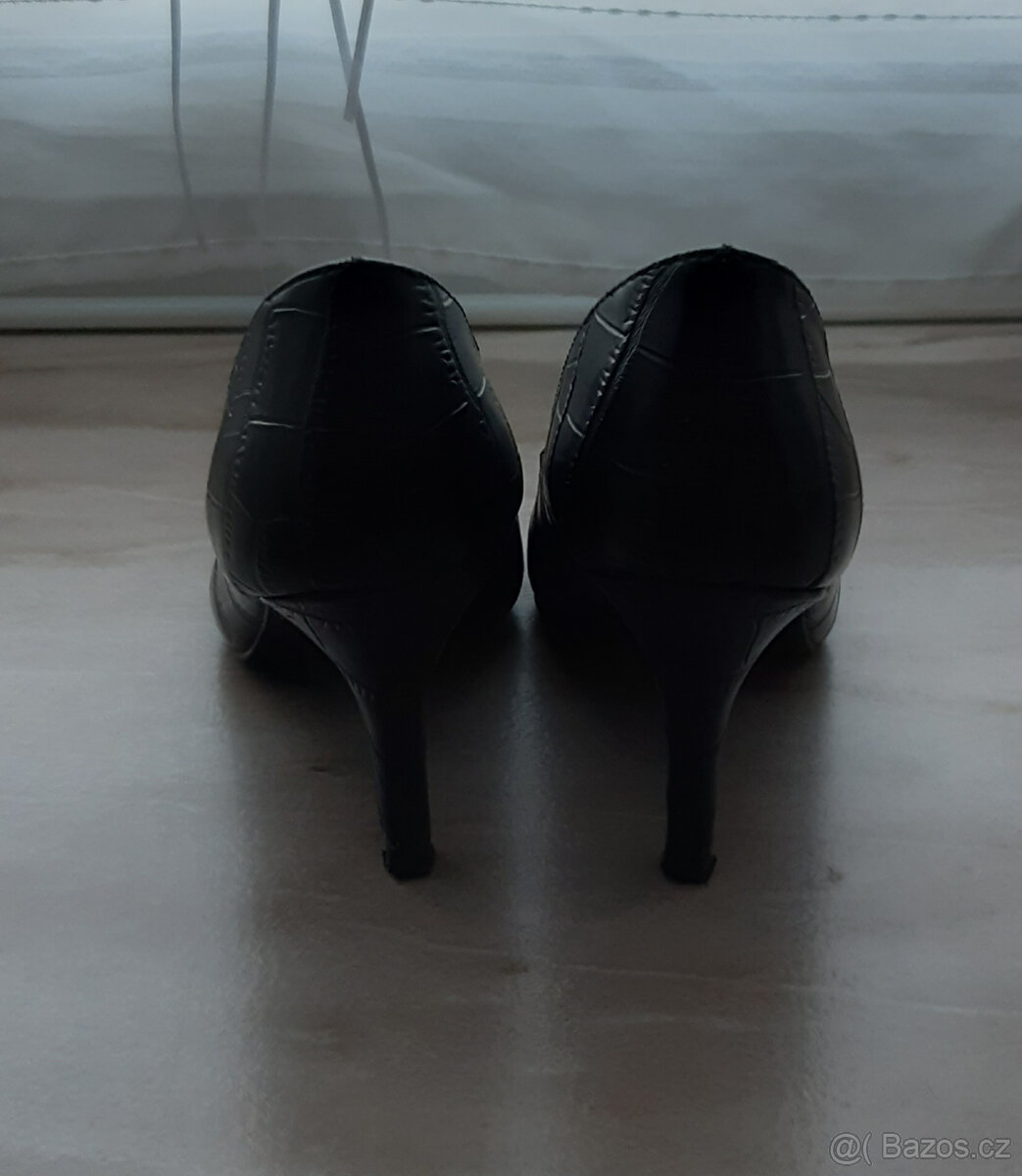 Dámské černé NEBO růžové lodičky, velikost 36 - nové - 8