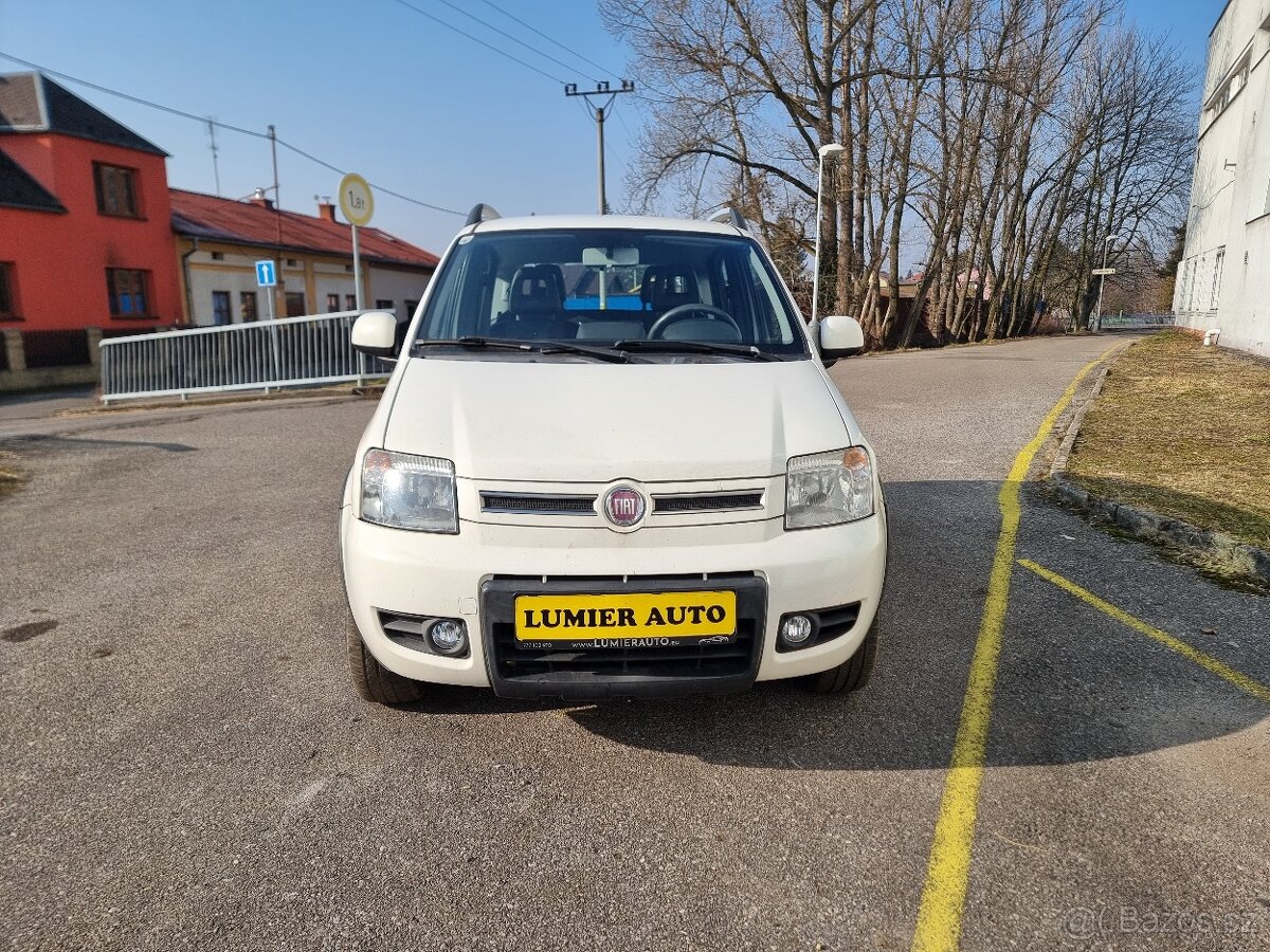 Fiat Panda 1.3D 55kw, 4x4, tažné , klima - 8