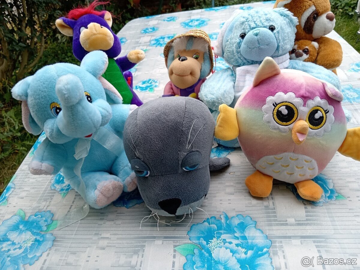 sada plyšáků - 8