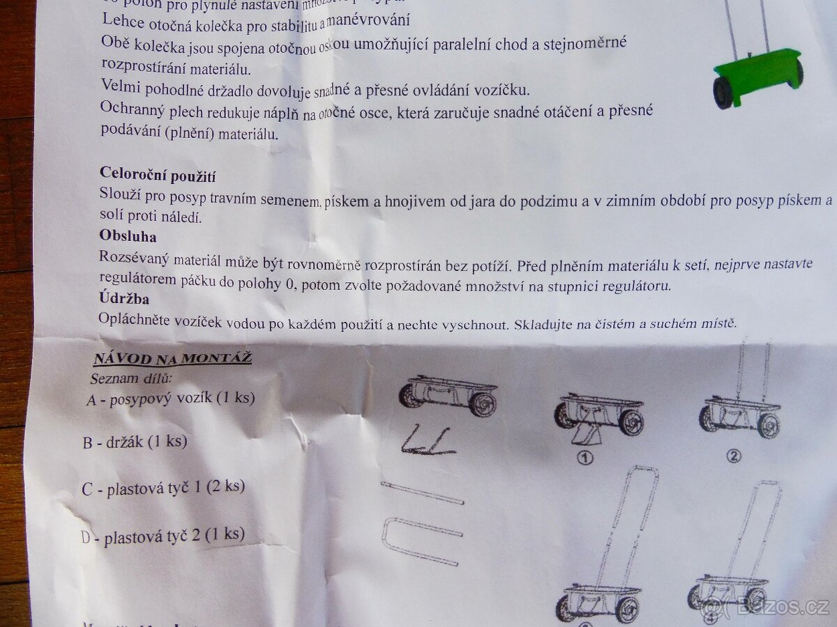 Posypový vozíček - 8