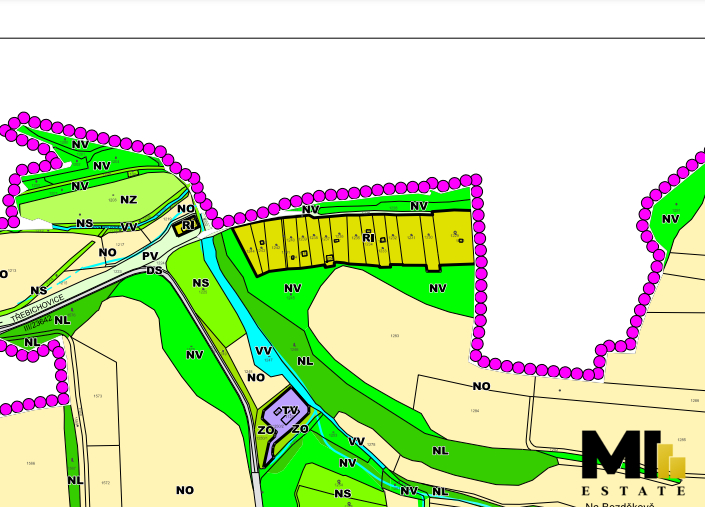 Prodej zahrady 1596 m2 v obci Pchery, okres Kladno - 8
