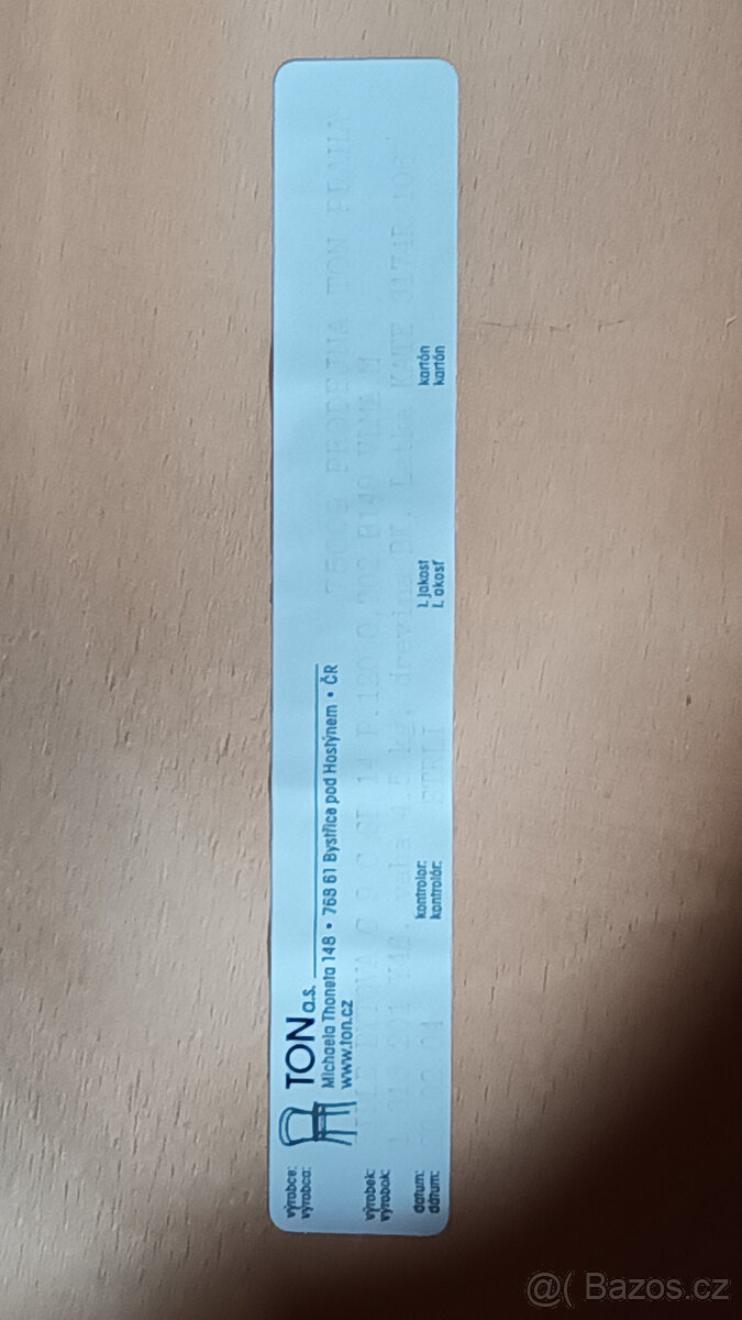 4x Židle TON jídelní +1x židle TON barová - 8