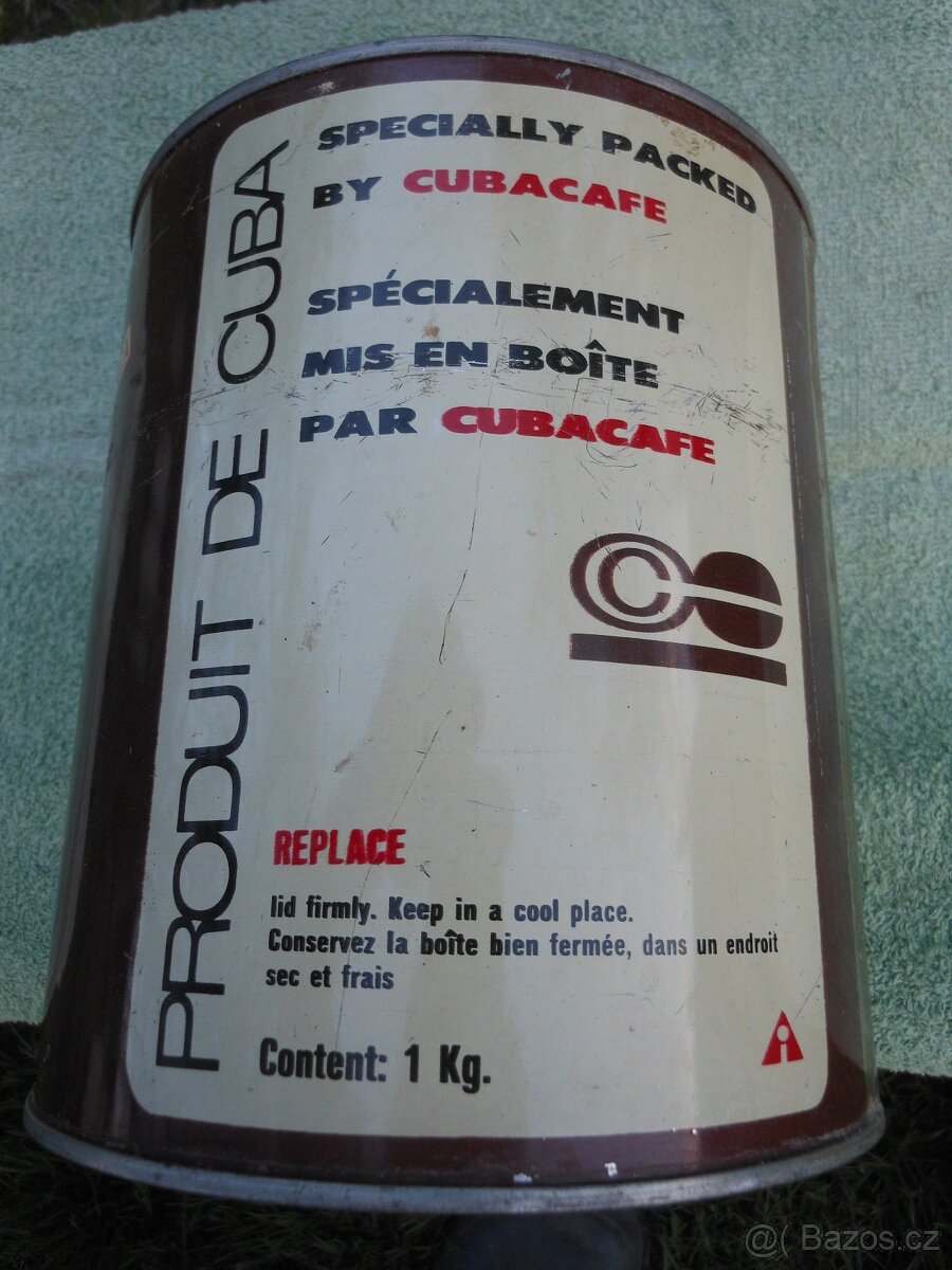 STARÁ PLECHOVKA OD KÁVY - 8