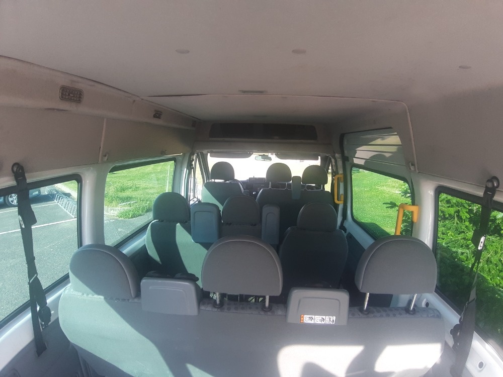 FORD TRANSIT L3H2 DEVĚT MÍST, TOP STAV - 8