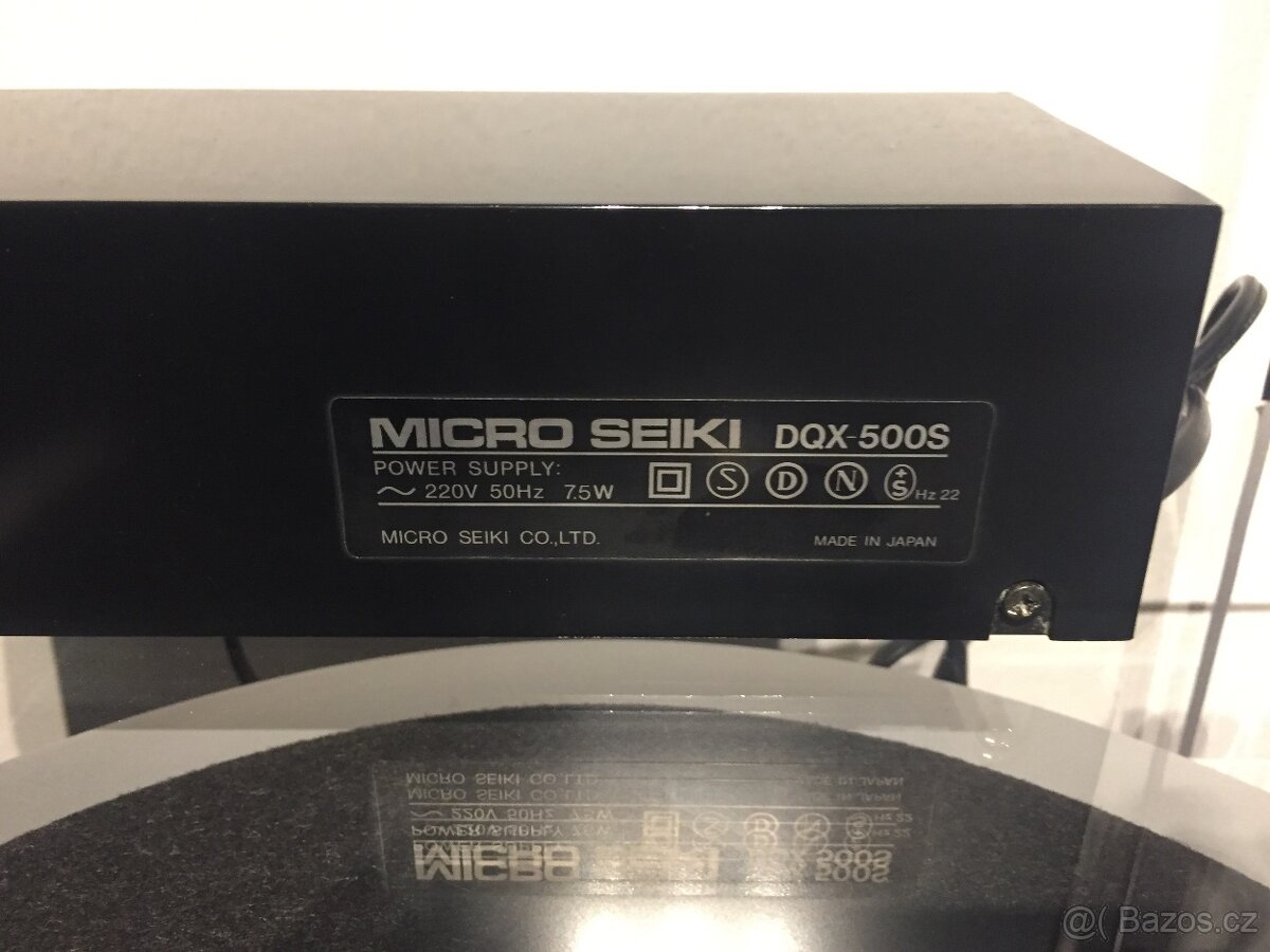 gramofon Micro Seiki DQX-500S - 8