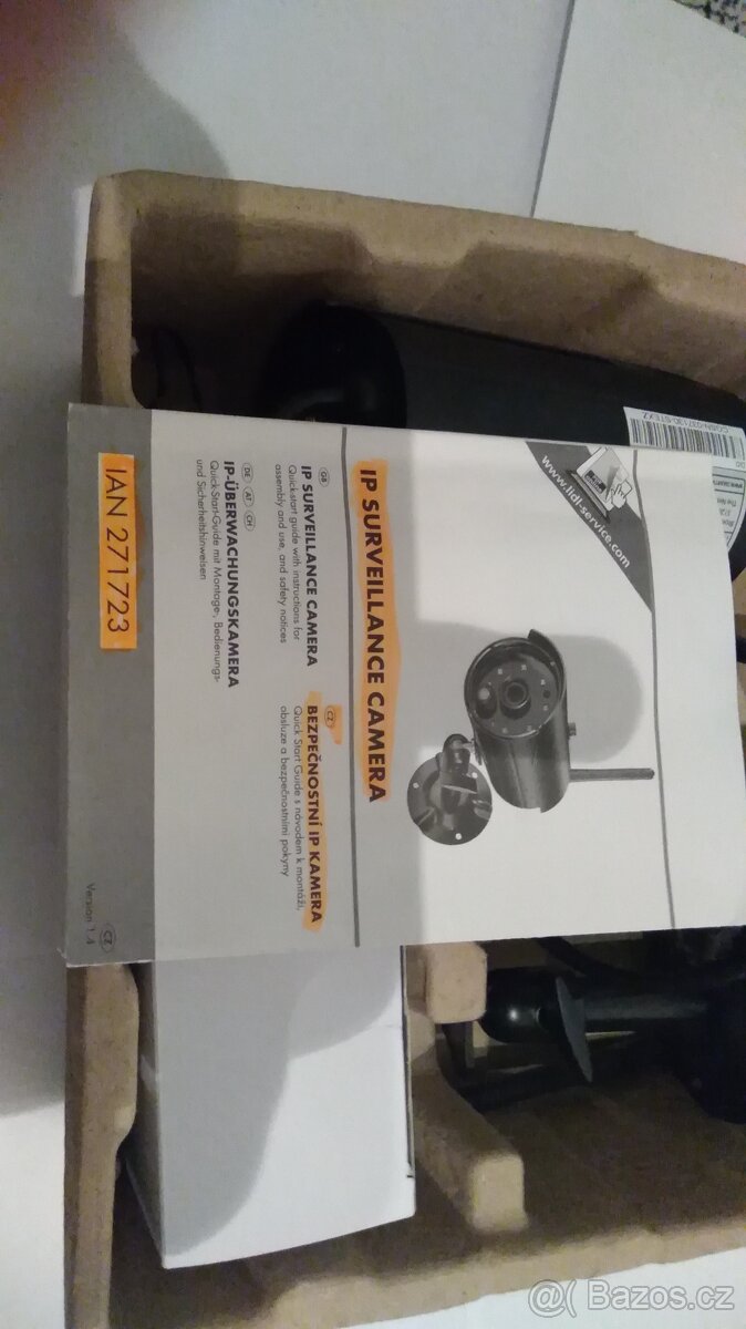 Kamera barevná bezpečnostní IP - 2 ks - 8