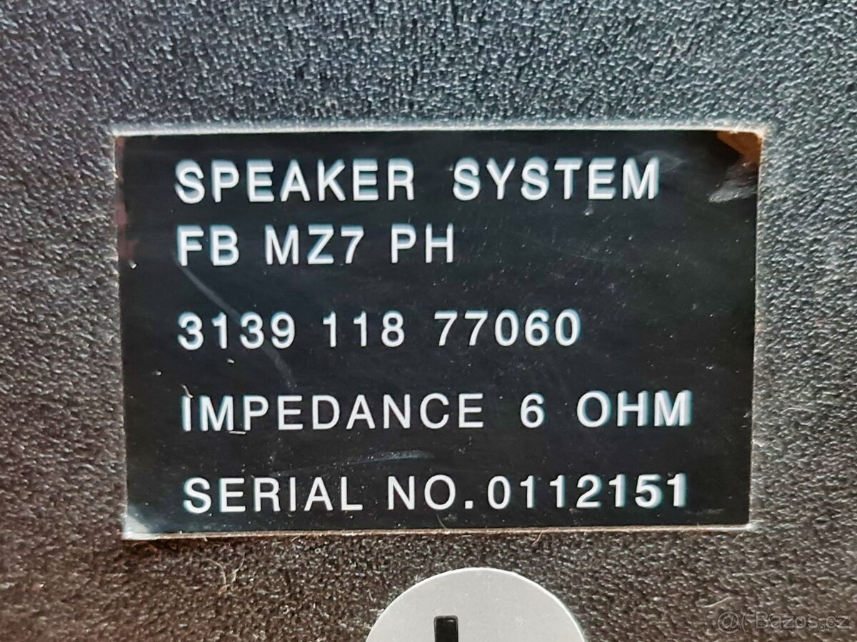 Reproduktory Philips FB MZ7 PH ve stavu nových - 8