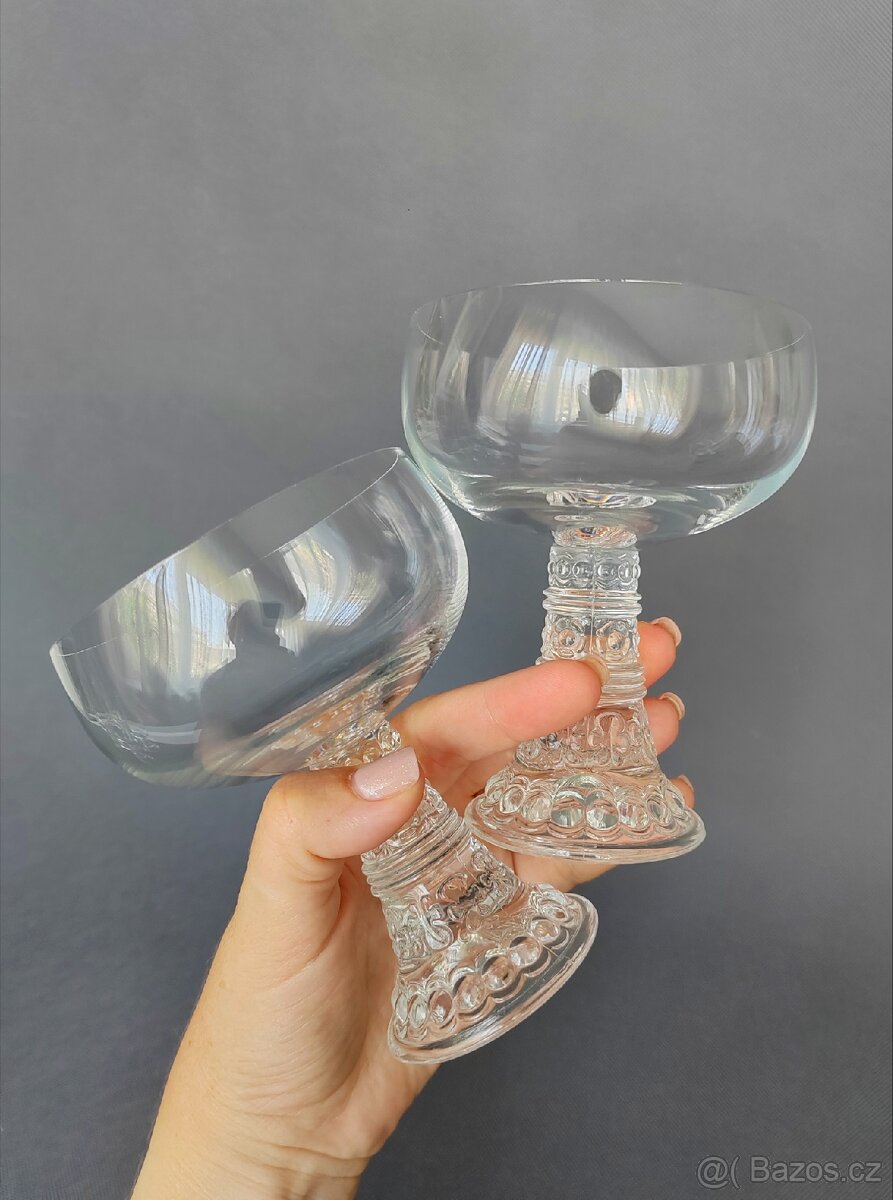 Sada křišťálových poháru od Thomas Rosenthal "Bachus" - 8