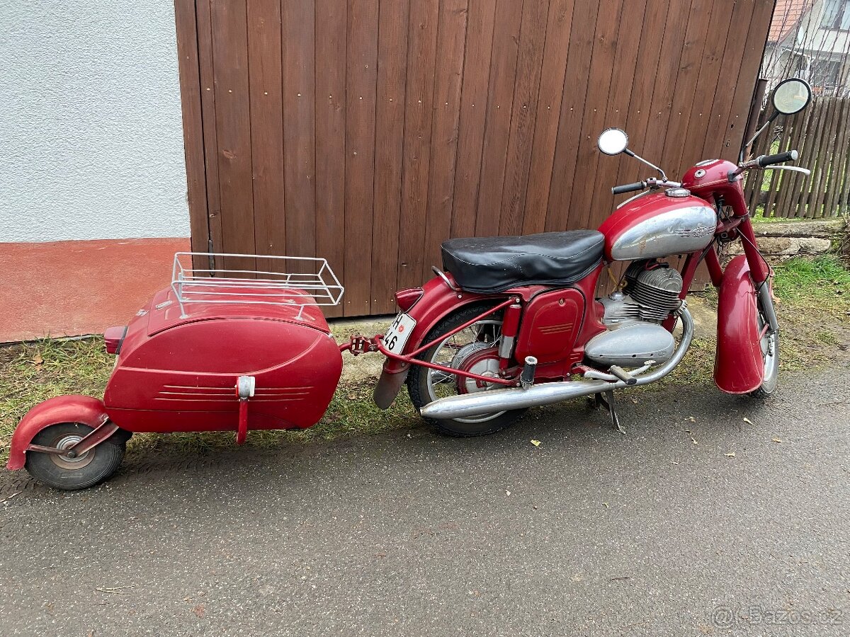 Jawa 350 , 354 rok 1959 kejvačka + Pav 40 - 8