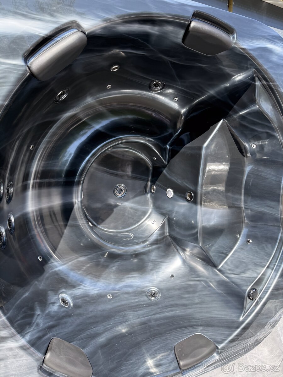 Vířivka Marble čtverec, mramor modrá - 8