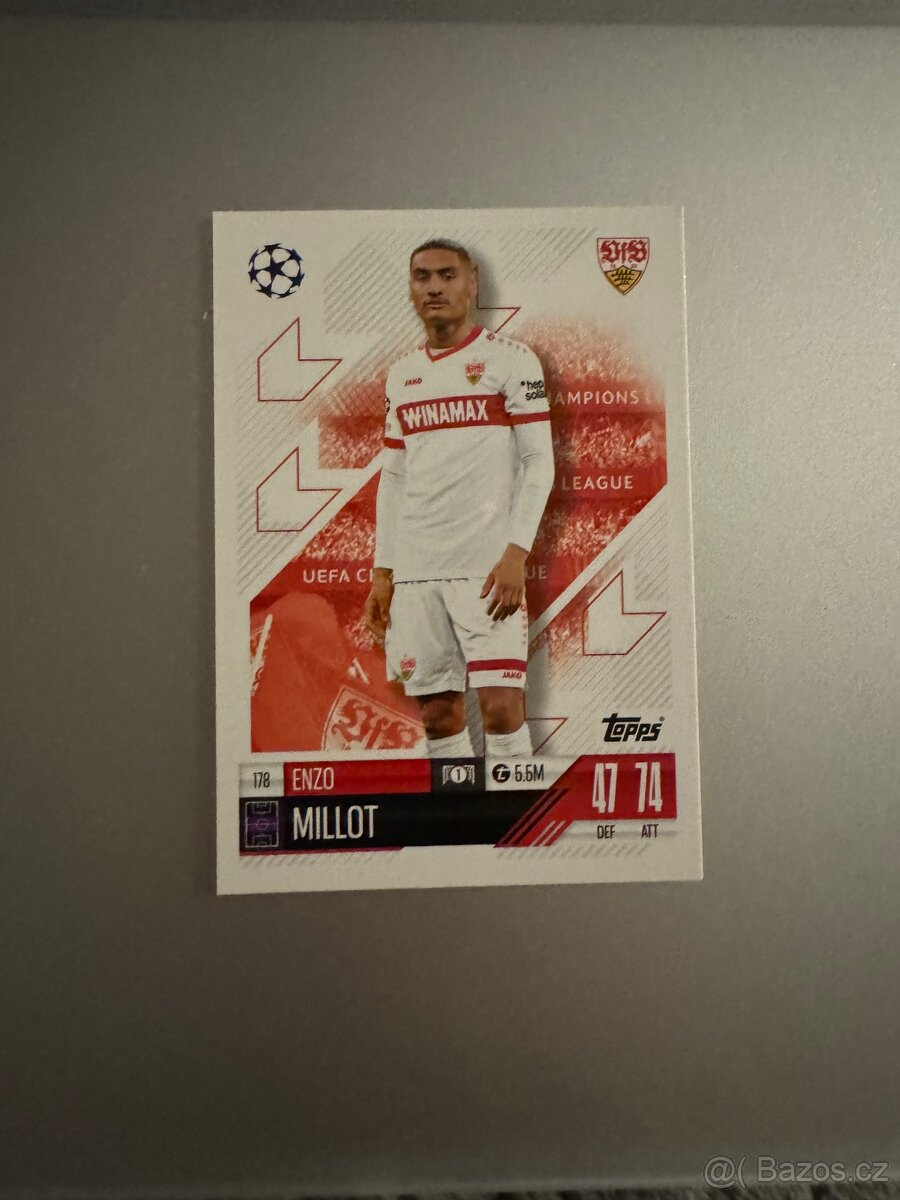 Fotbalové kartičky -4kusy - 8