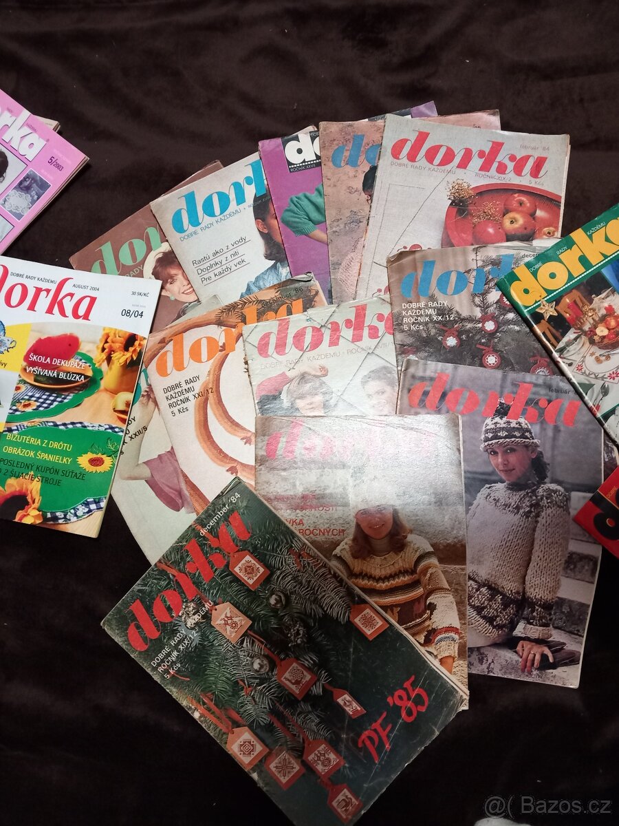 staré časopisy Praktická žena a Dorka - 8