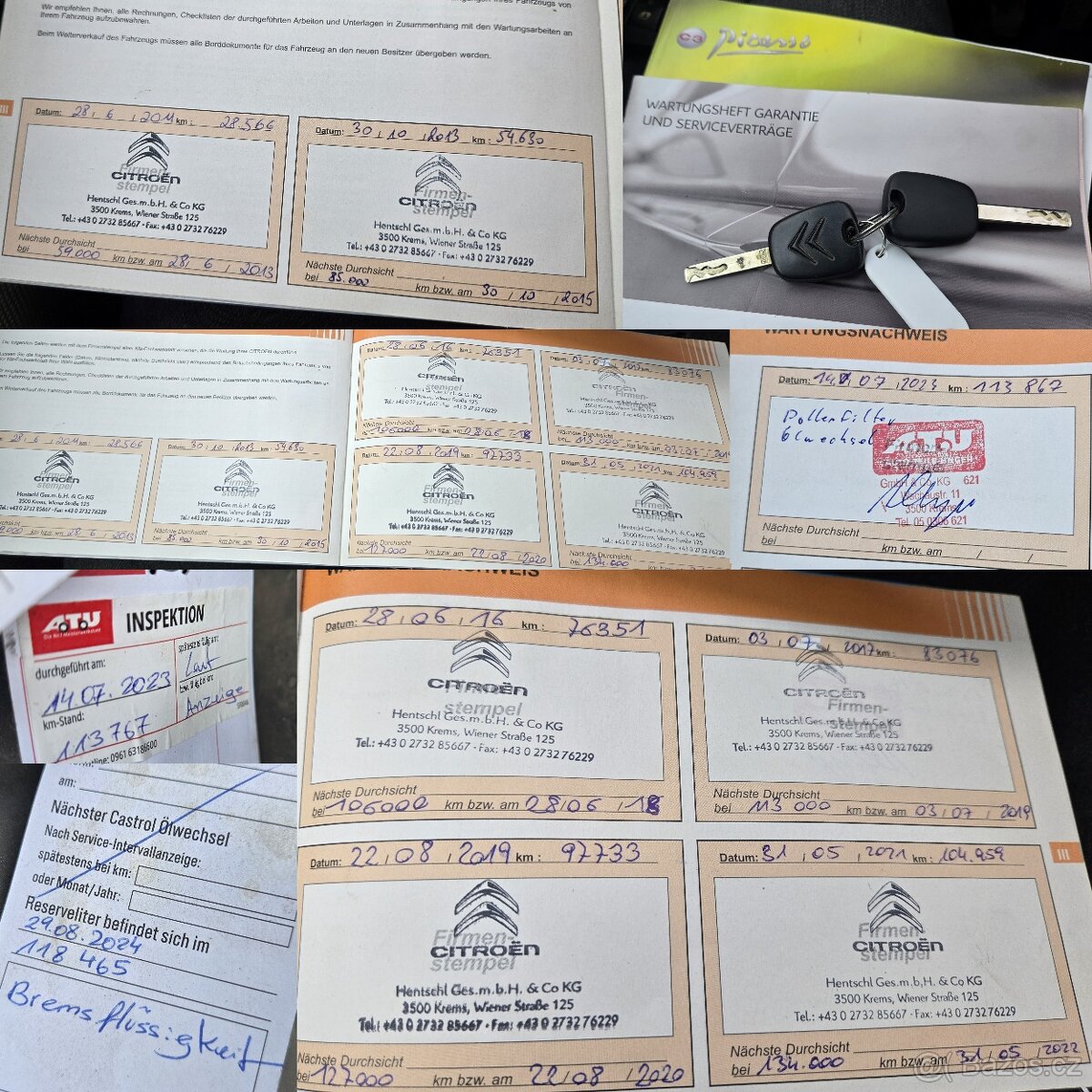 CITROEN C3 PICASSO 1,4i 16v 1.MAJIELKA 120tis.km KLIMA, EL.O - 8