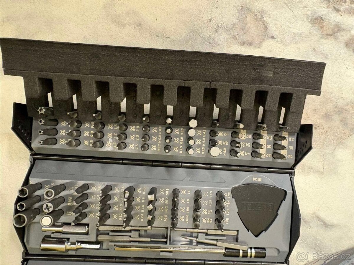 Multifunkční sada bitů a nářadí v kufříku - 8