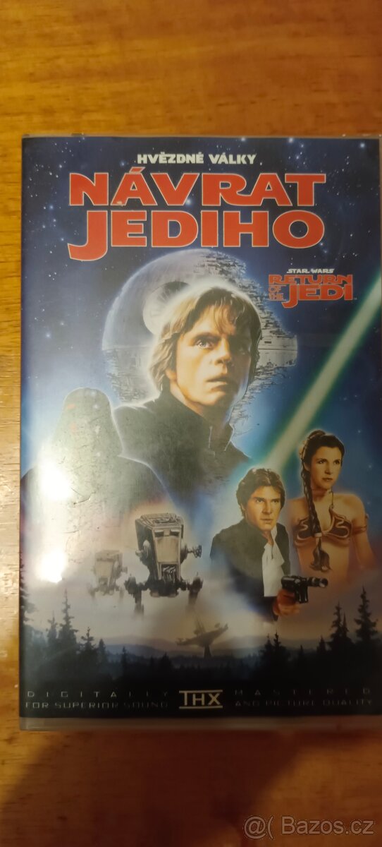 VHS kazety hvězdné valky - 8