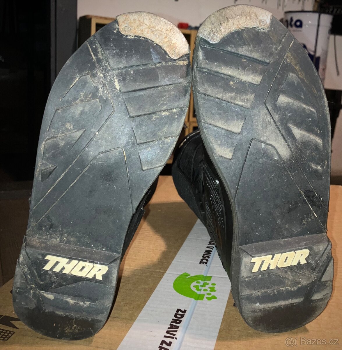 Dětské MX motocross enduro boty Thor - 8