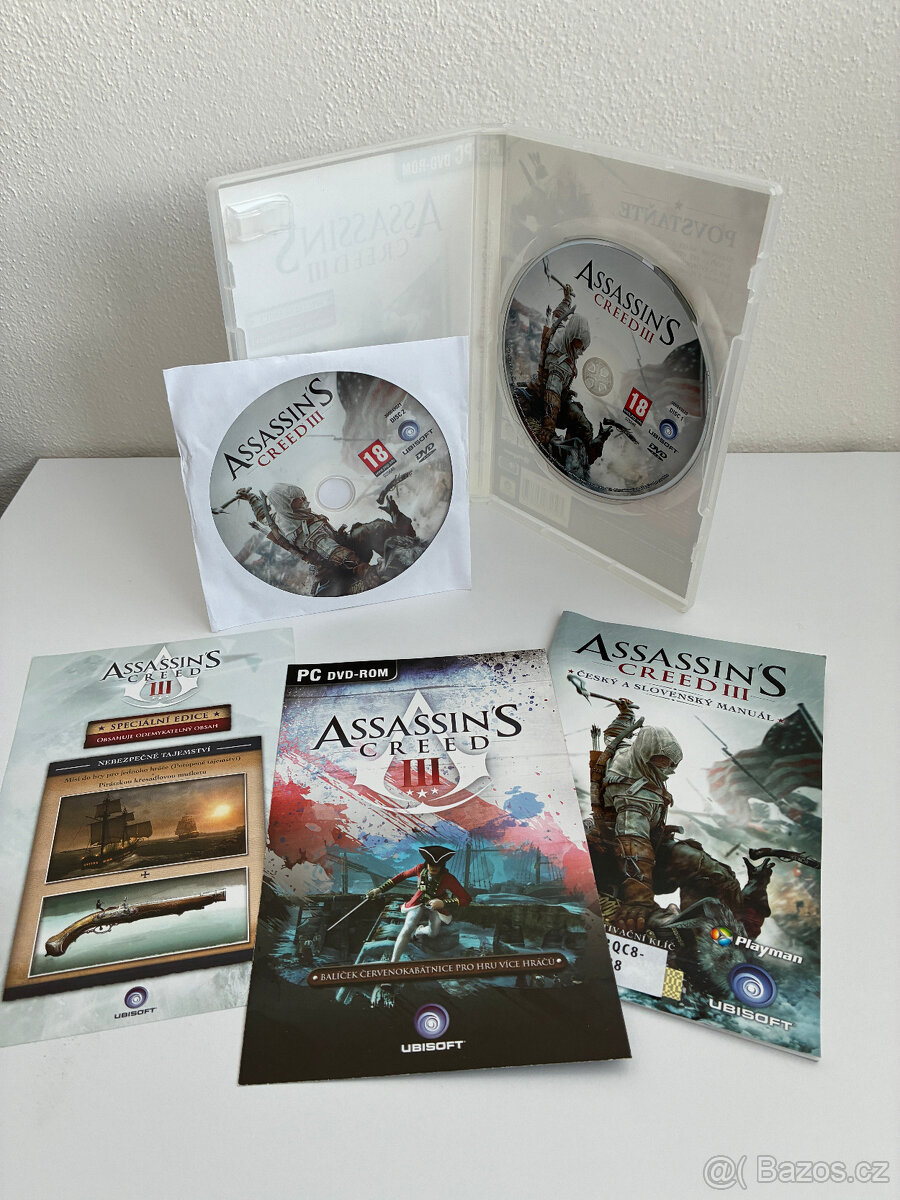 Použité PC hry série Assasins Creed + merch - 8