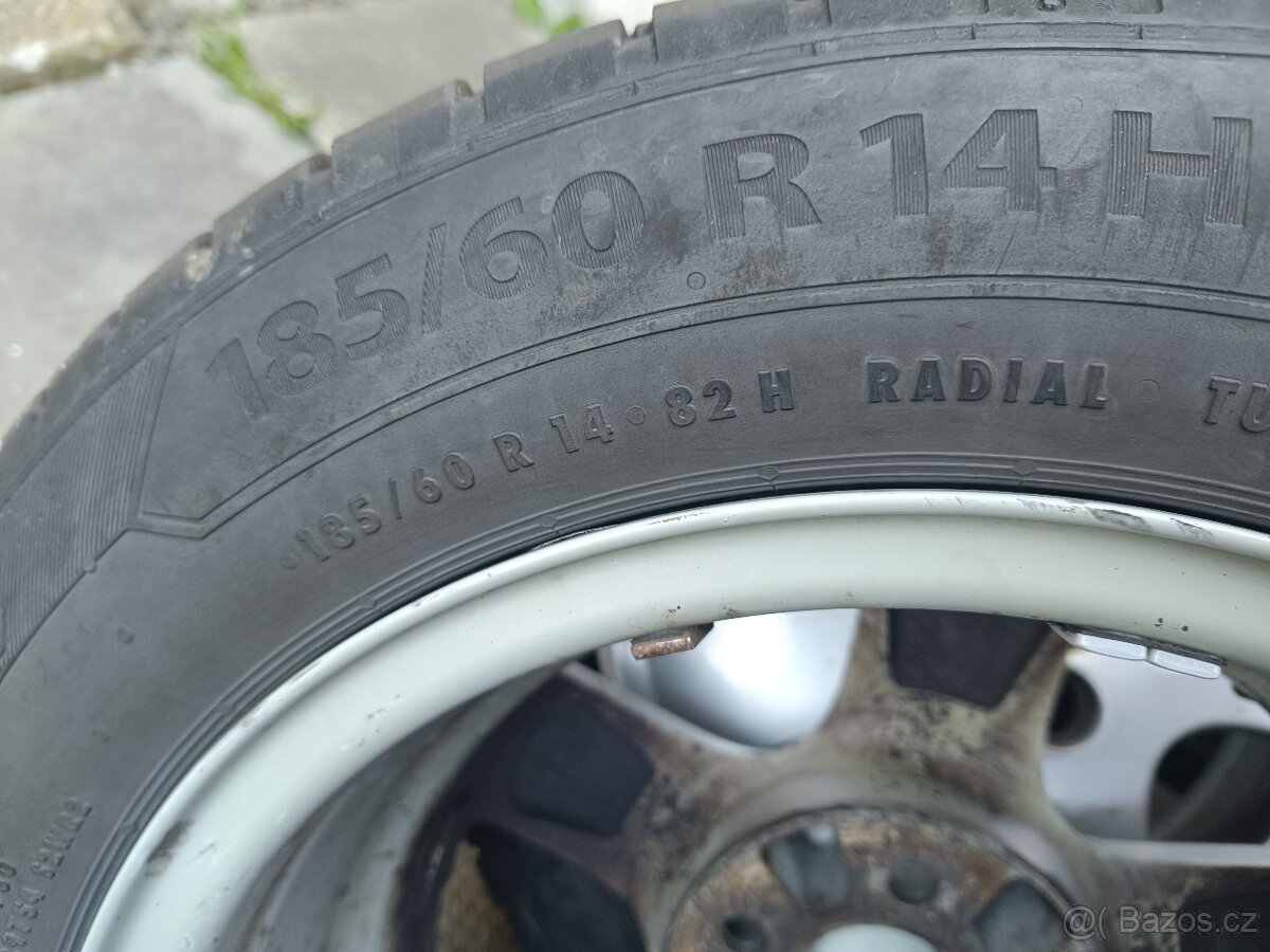 Sada letních ALU kol Fabia 185/60/14 - 8