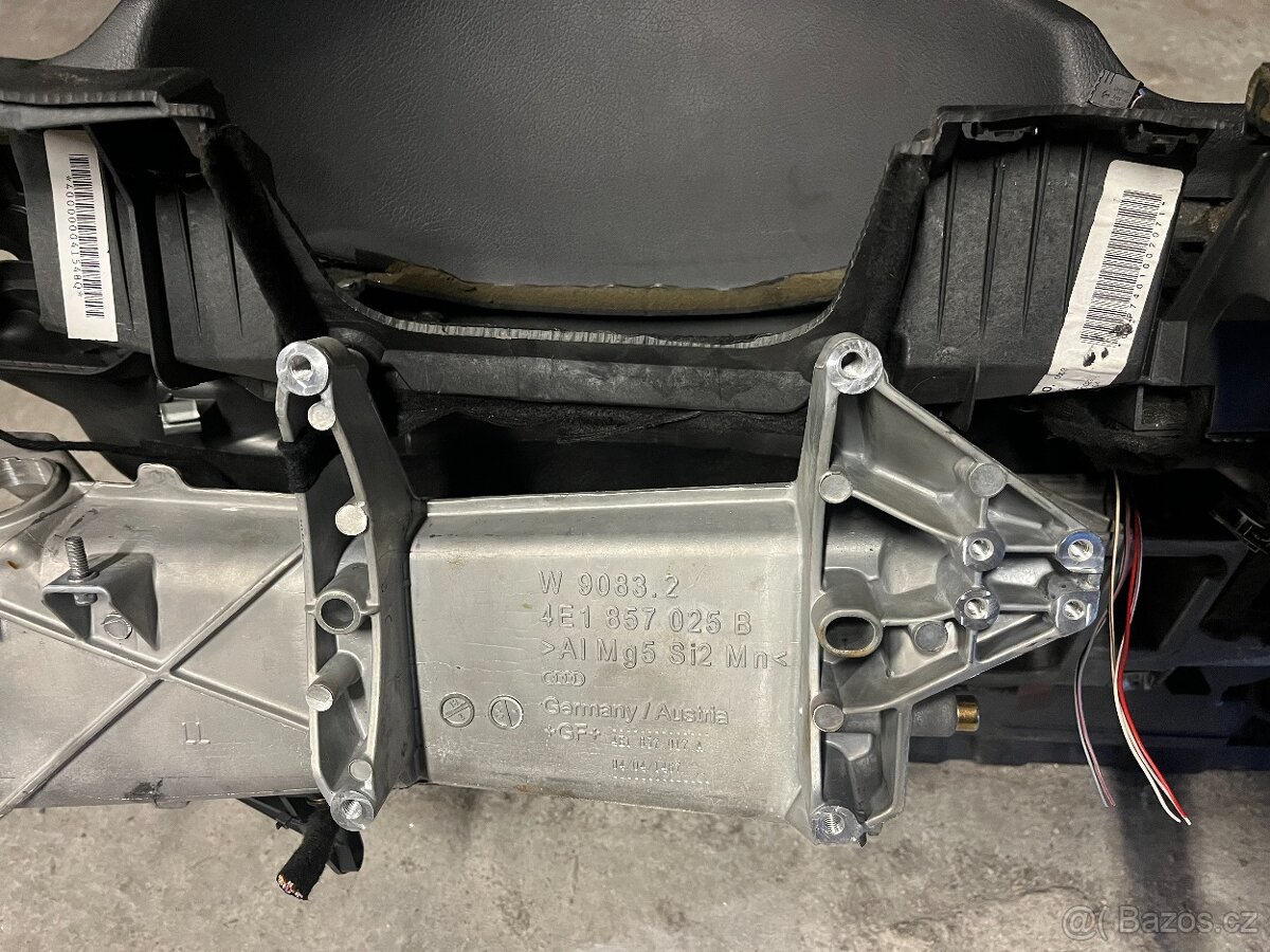 PALUBNÍ DESKA AUDI ČERNÁ A8 4E D3 4E1857003D - 8