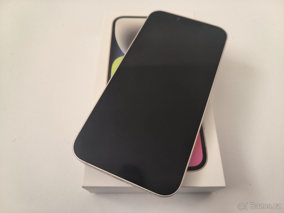 apple iphone 14 128gb Starlight / Batéria 100% - 8