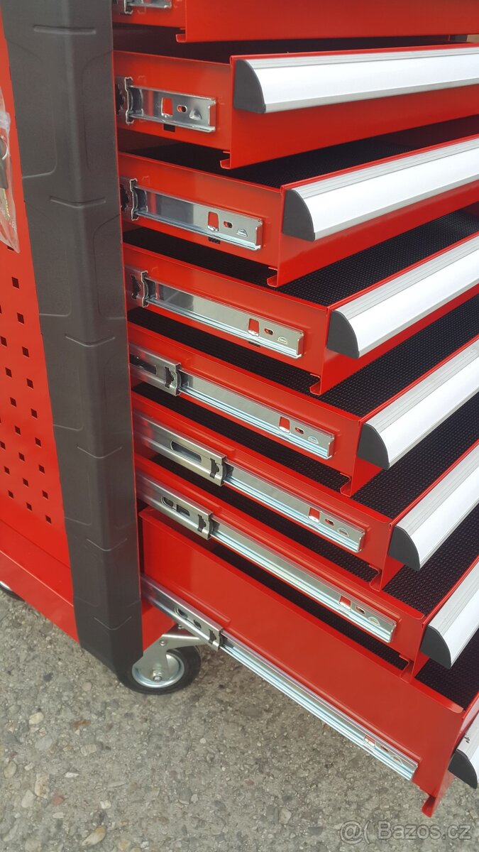 Profesionální dílenský vozík 8 zásuvek - 8
