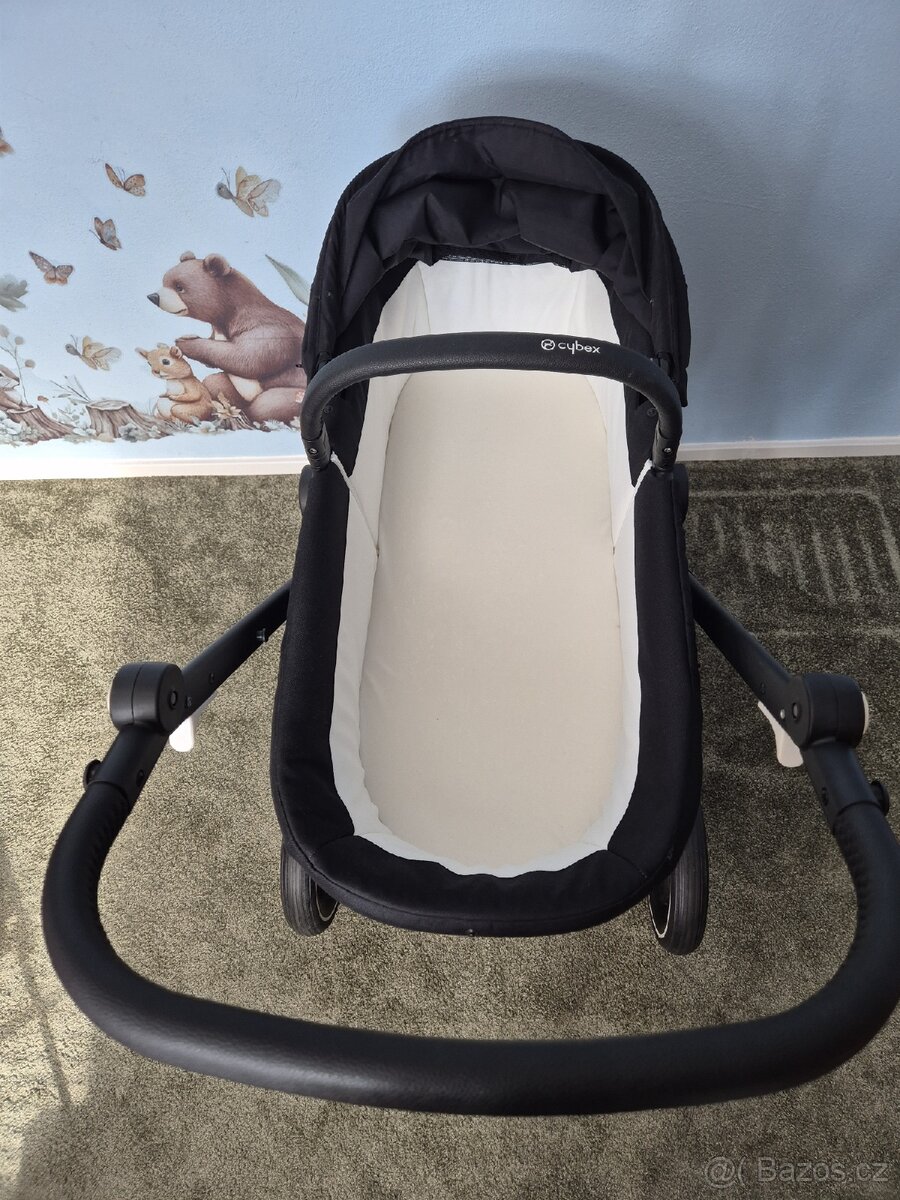 Cybex Eos Lux - Black/Moon Black - 8