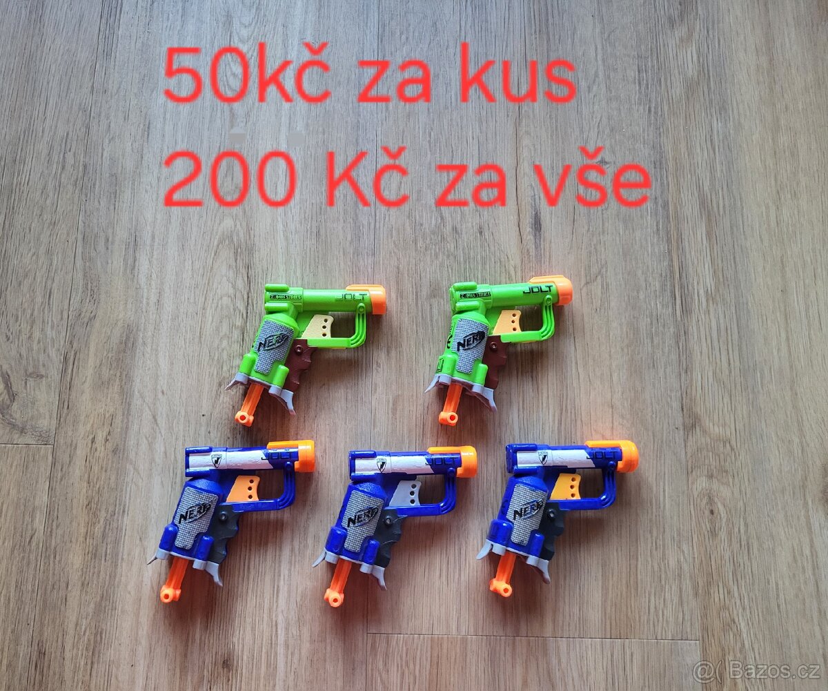 Prodám nerf pistole - 8