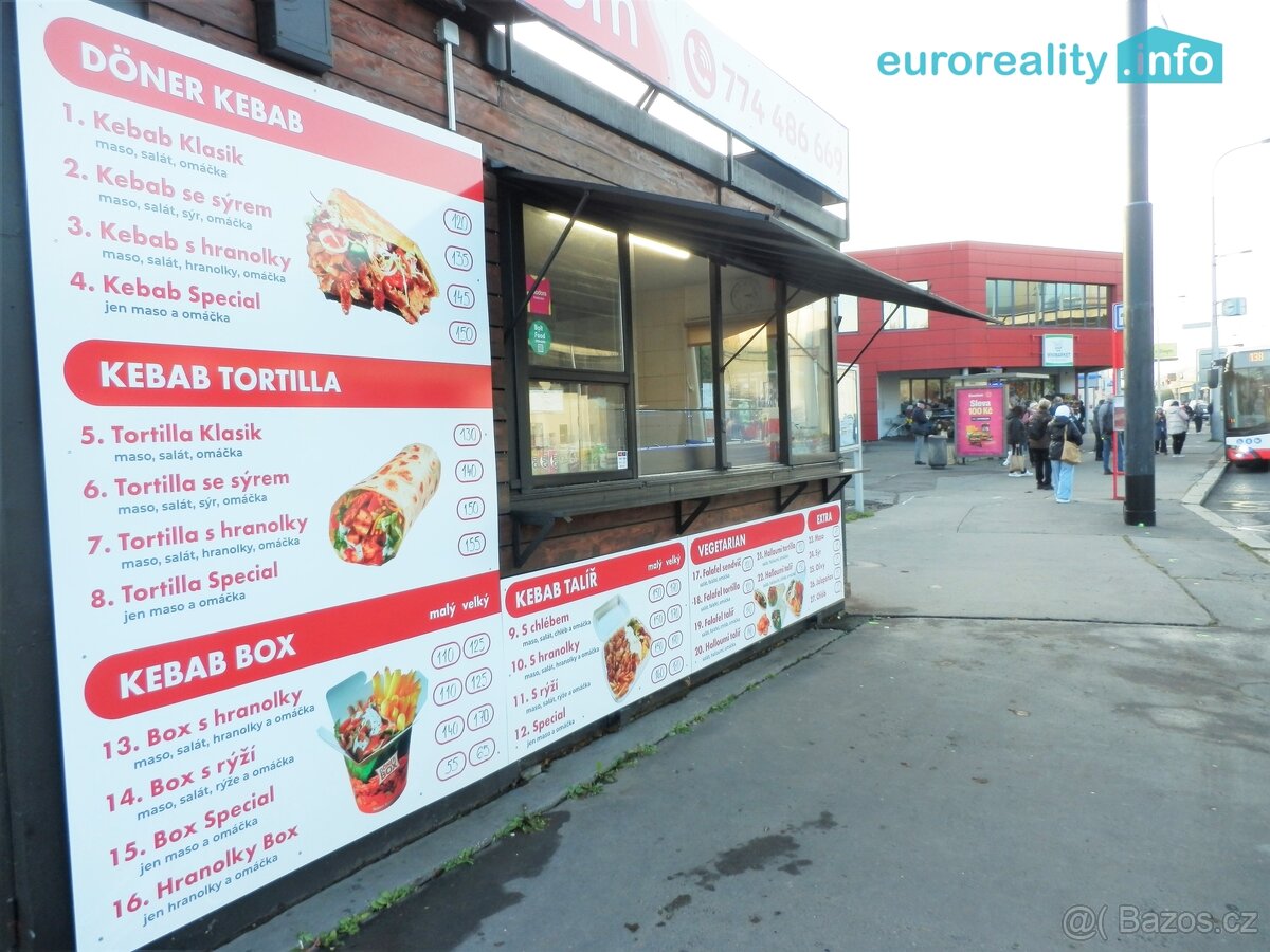 Pronájem, stánek rychlého občerstvení, 10 m2, Praha 10 - 8
