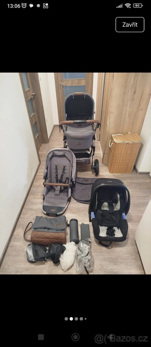 Prodám kočárek ABC Design Salsa 4 Air 2021 - 8