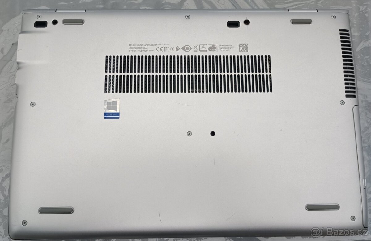 HP ProBook 650 G5 / 12GB RAM / 256GB SSD / i5-8265U / 15,6" - 8