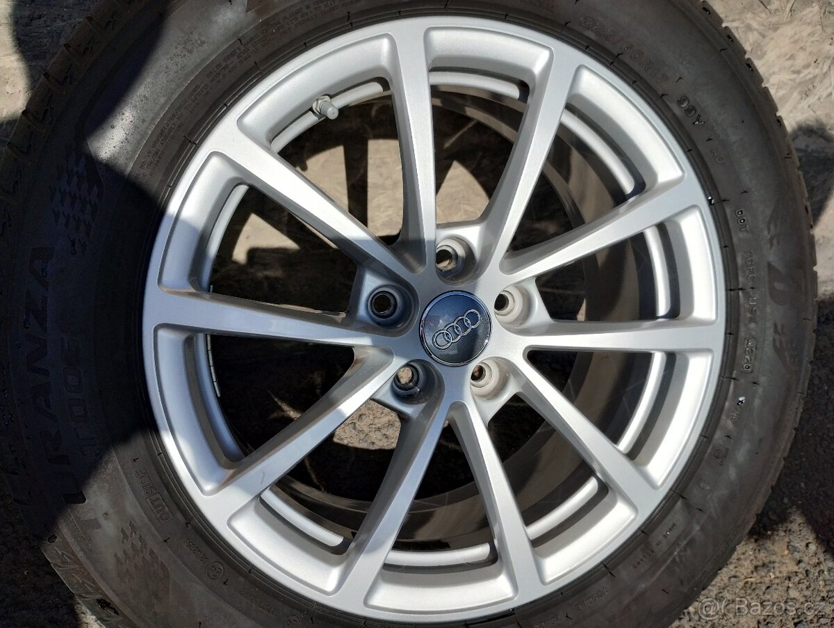 Prodám Alu disky Audi 17" s pneu Bridgestone - 8