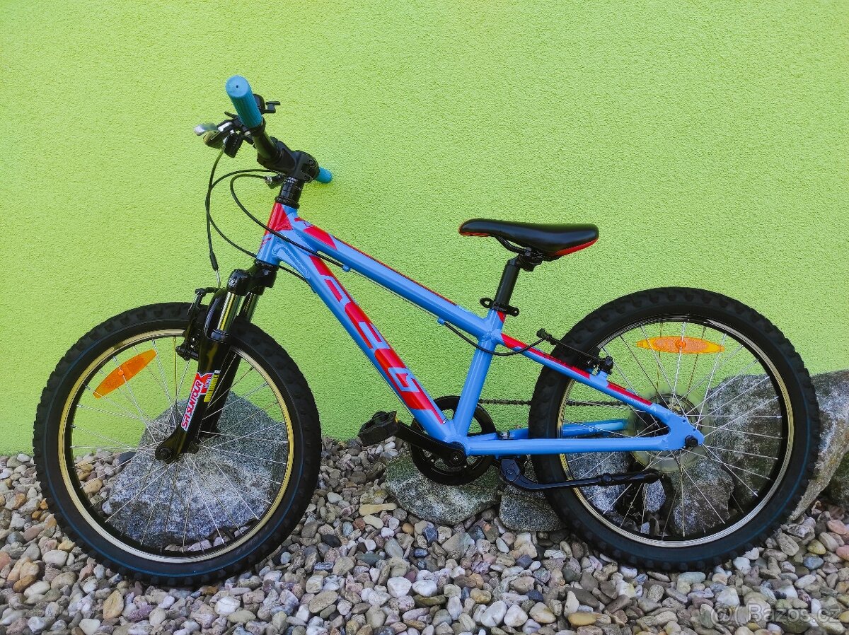 Značkové dětské kolo Felt 20" (modrá/červená) - 8