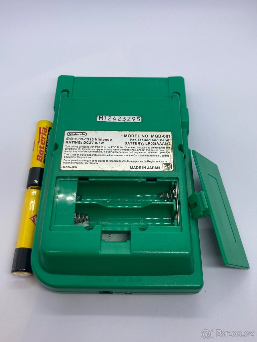 Gameboy Pocket Zelená Barva + hra - 8