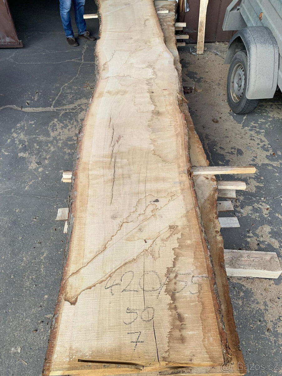 Dubové fošny 4,2m/50mm - 8