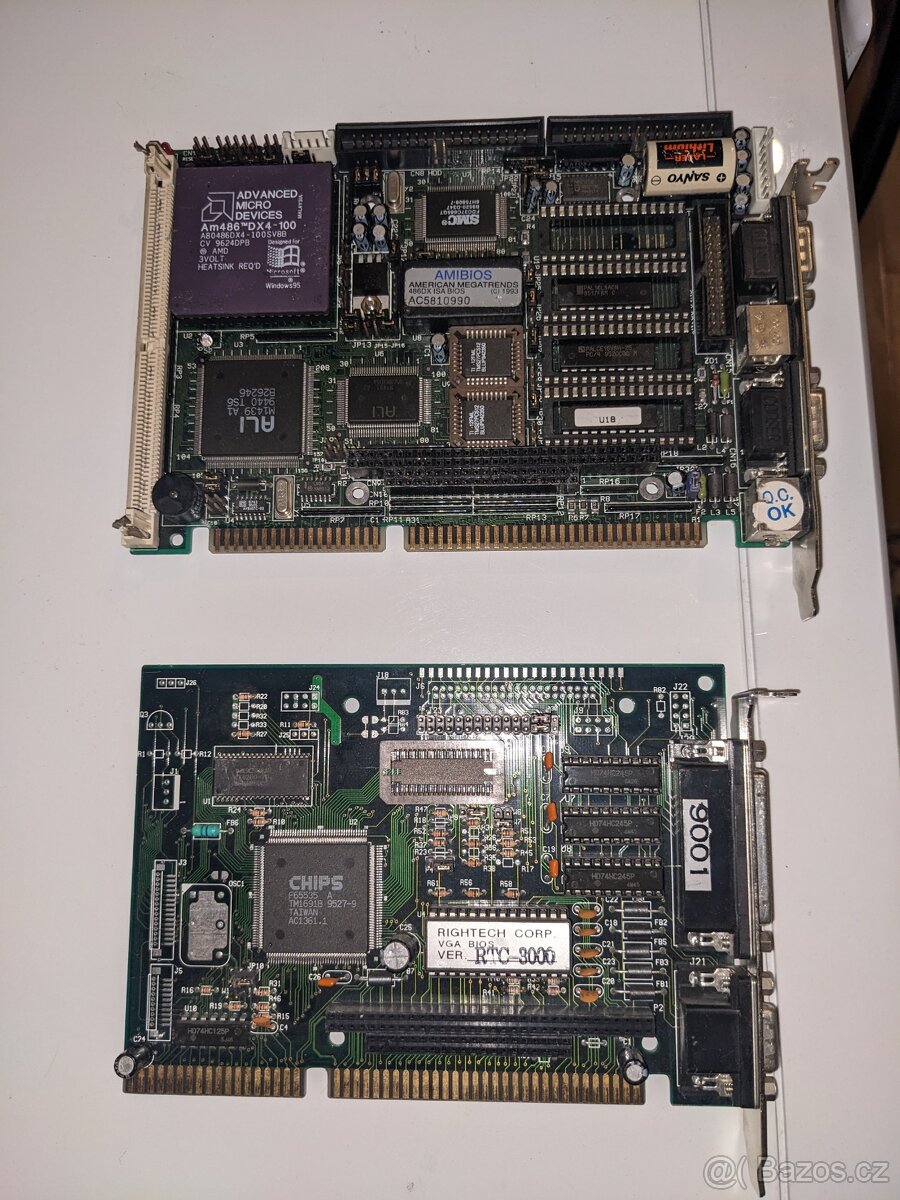 Výběr retro PC komponent - 8