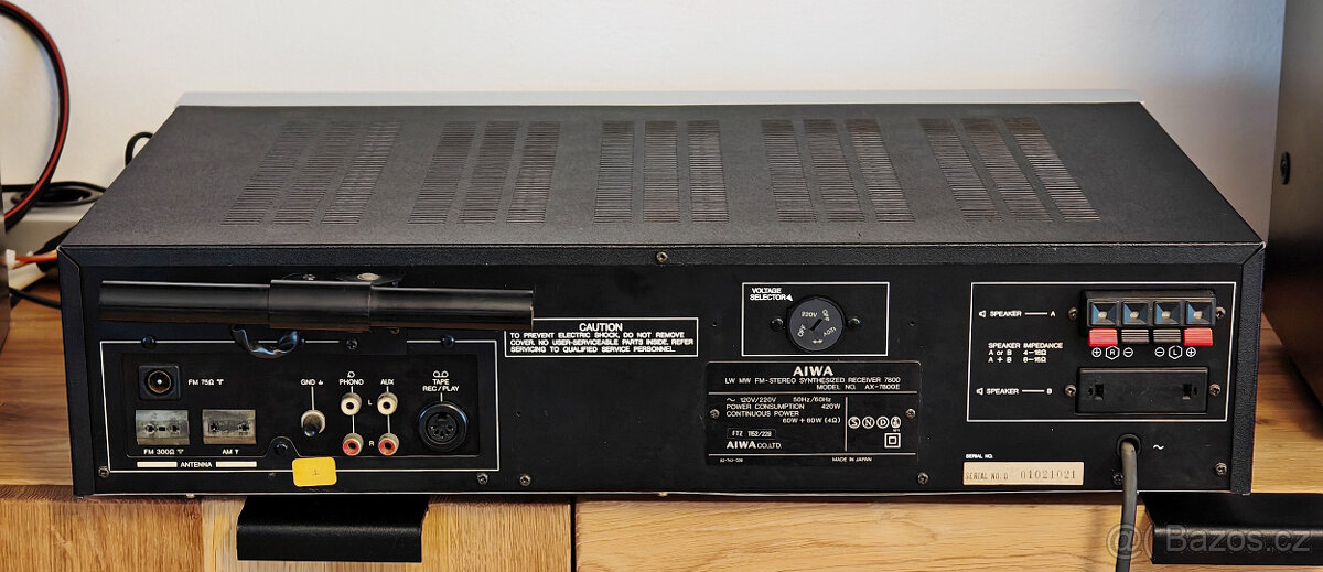 AIWA AX-7800 stereo receiver - 8