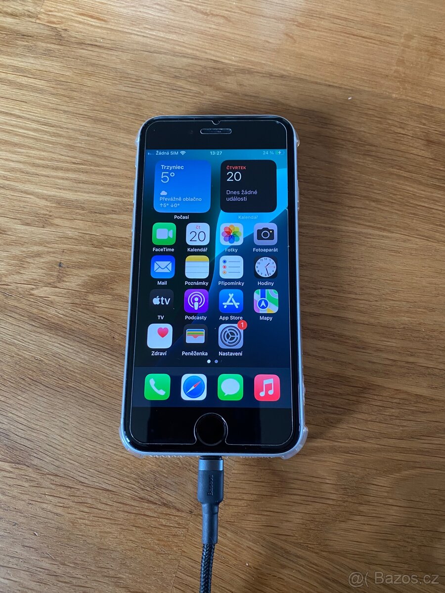 Iphone SE 2020 128 GB White Top Stav - 8