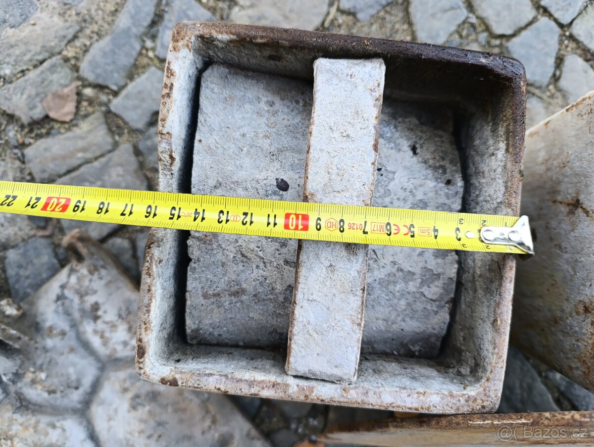 Forma na staré tvárnice, staré ztracené bednění - 8