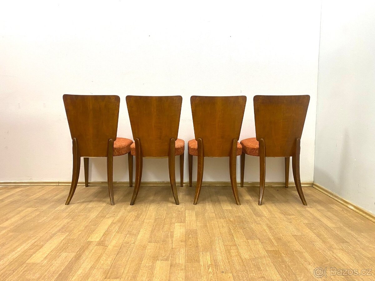 Retro židle Halabala 60. léta - 8