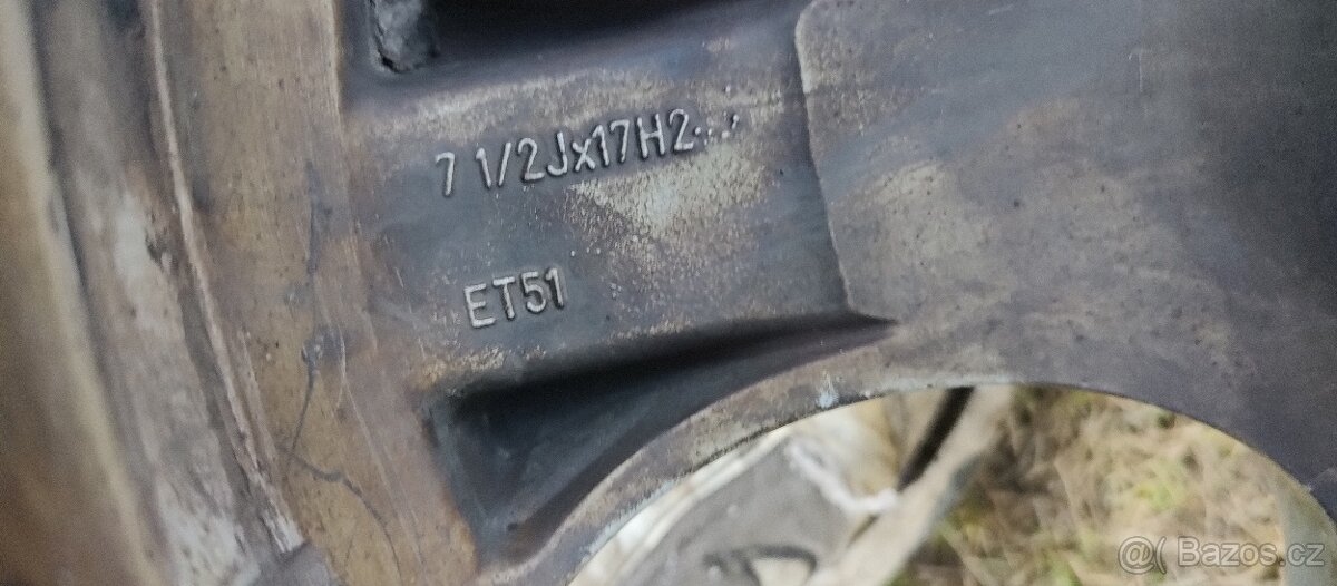 Alu kola 5x112 R17 VW - 8