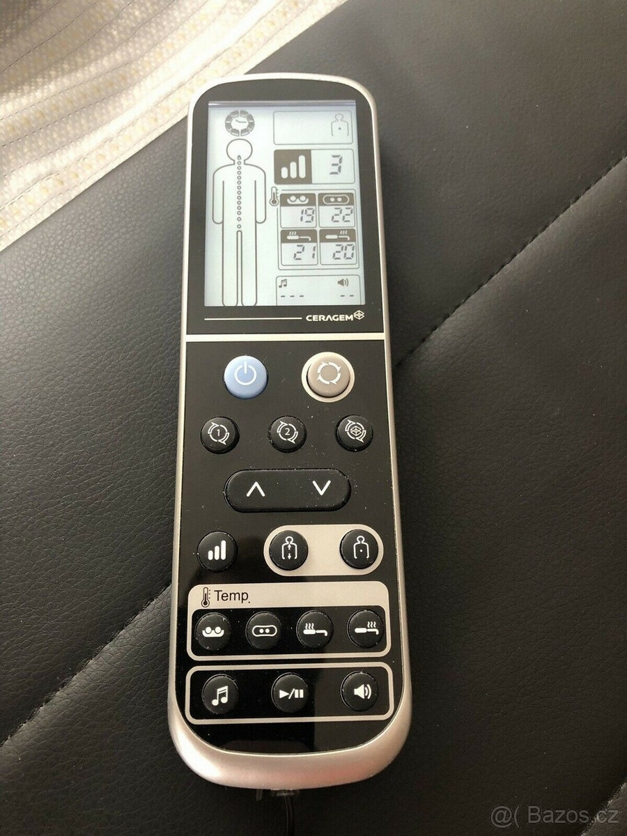 100% originální masážní stůl Ceragem Master V3, terapeutický - 8