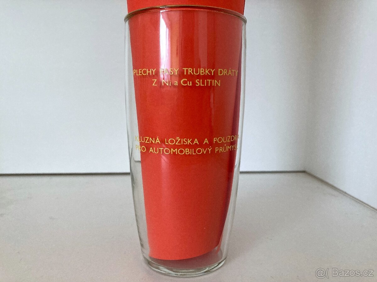 Sklenice s městem nebo místem - 8