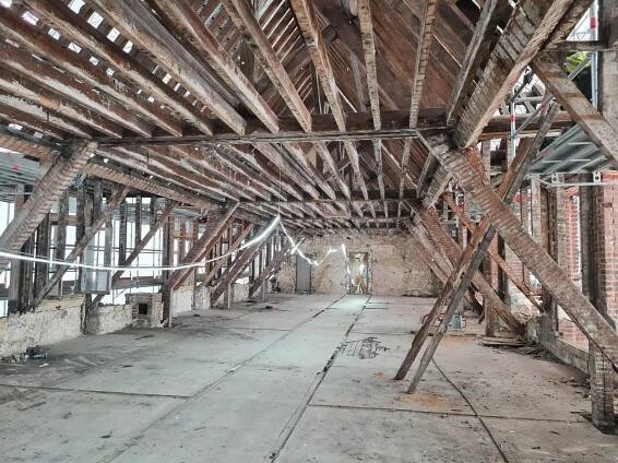 Těšany trámy staré krovy - 8