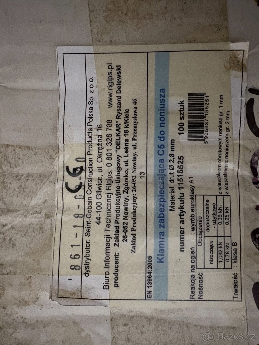 Rigips příslušenství pro hydroprofily NOVÉ - 8