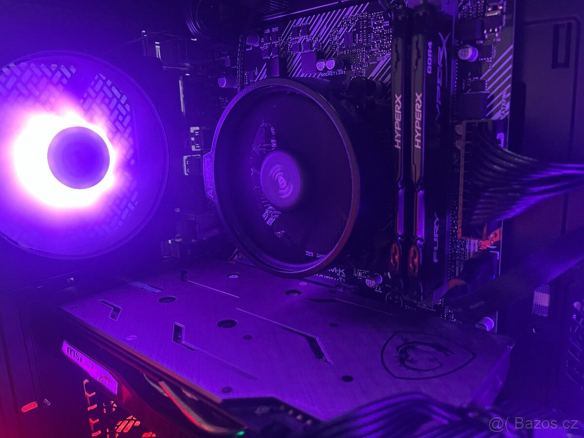 Herní PC|AMD Ryzen|16 GB Ram|Wi-Fi|Záruka|Servis| - 8