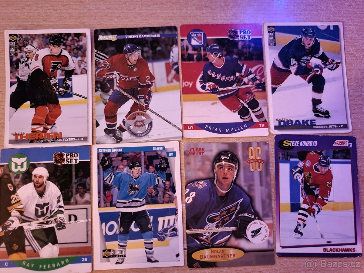 Hokejové kartičky. - 8