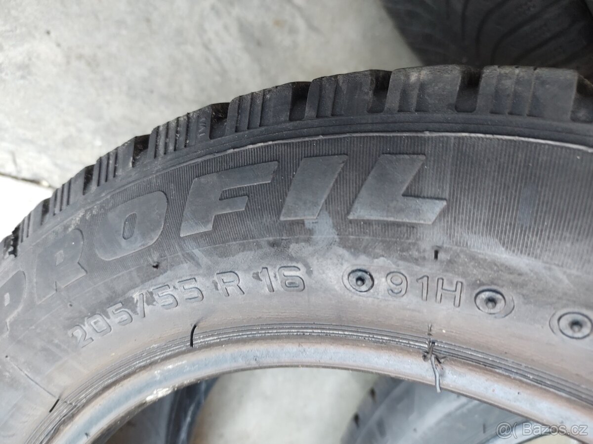 205/55 R16 -VYSOKÝ HRUBÝ VZOREK 7mm 2 - 4pneu - 8