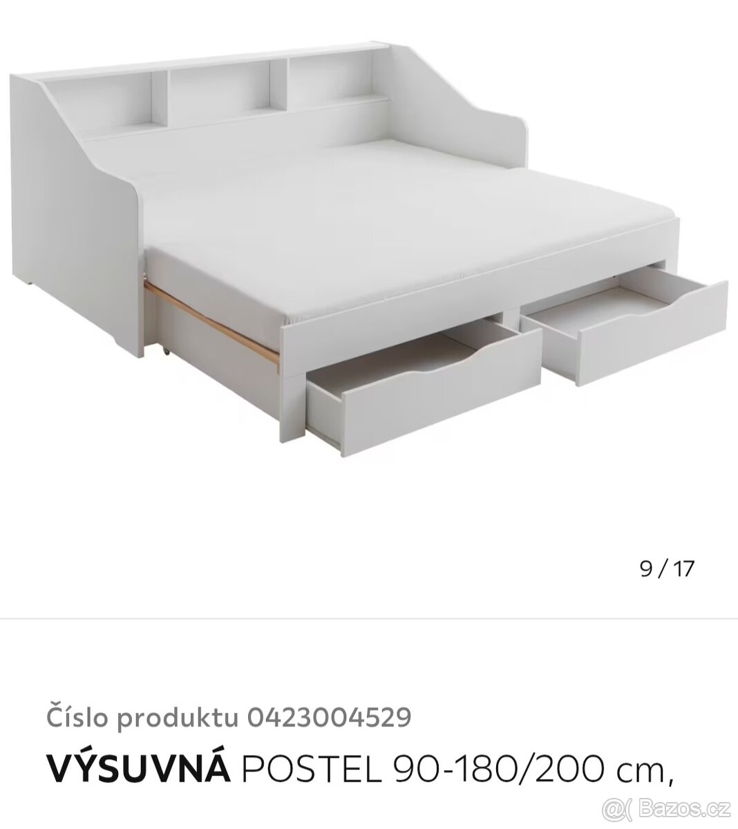 výsuvná postel 90-180/200 - 8